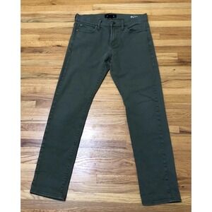 Madewell Slim Straight Jeans in Olive Green